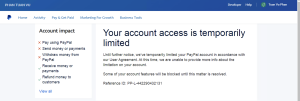 gỡ limit paypal HMA