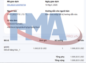 mua paypal HMA nạp tiktok